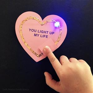 Light Up Circuit Valentine's